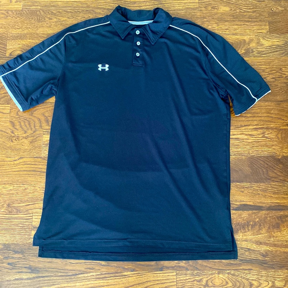 collared under armour shirt